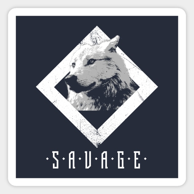 Savage! Magnet by bluerockproducts